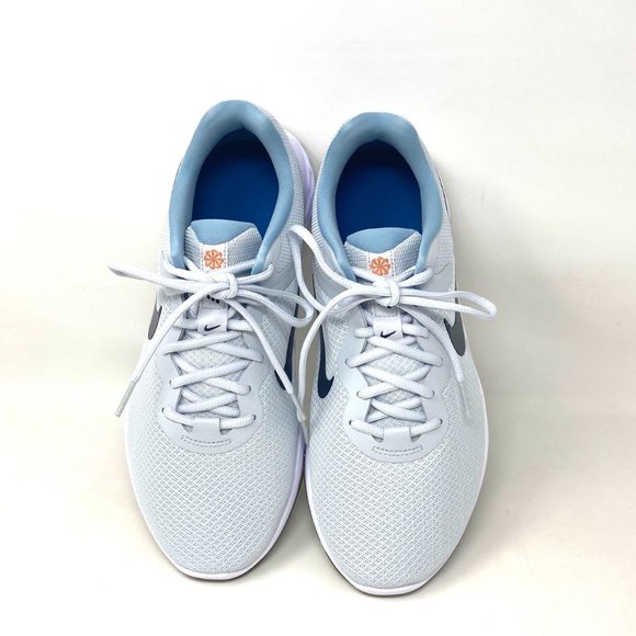 Nike Revolution 6 NN 4E Low Top Men Gray Blue Black Sneakers Mesh DD8475 009 - Picture 4 of 11